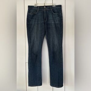 Paige Men's Normandie Straight Slim Jeans Sz 36 Cotton Spandex USA